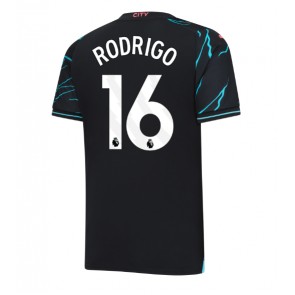 Maillot de foot Manchester City Rodri Hernandez #16 Troisième 2023-24 Manches Courte
